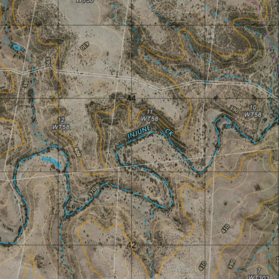 Department of Resources Injune (8646-3i) digital map