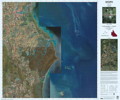 Department of Resources Innisfail (8162-4i) digital map