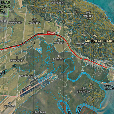 Department of Resources Innisfail (8162-4i) digital map