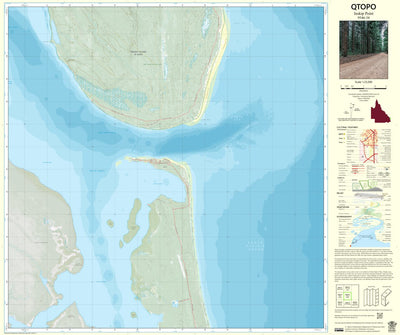 Department of Resources Inskip Point (9546-34) digital map