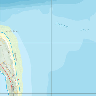 Department of Resources Inskip Point (9546-34) digital map