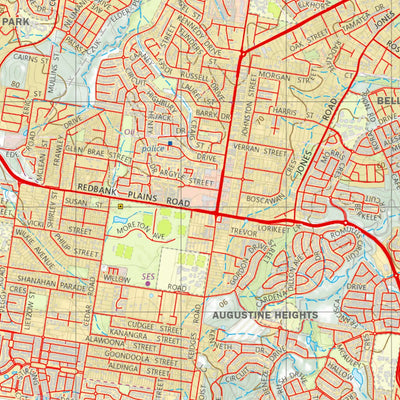 Department of Resources Ipswich (9442-1) digital map