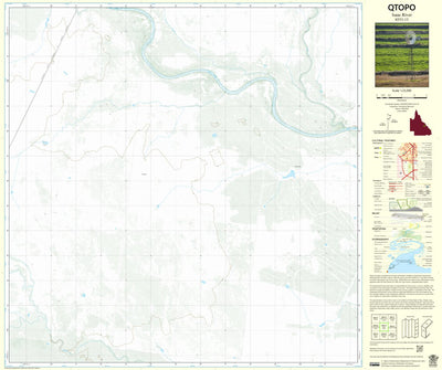 Department of Resources Isaac River (8553-13) digital map