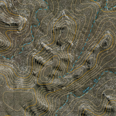 Department of Resources Isla Gorge (8847-12i) digital map