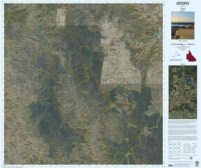 Department of Resources Jimna (9344-1i) digital map