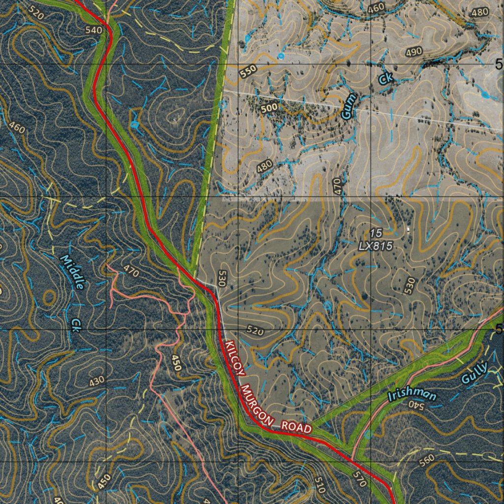 Jimna (9344-1i) Map by Department of Resources | Avenza Maps