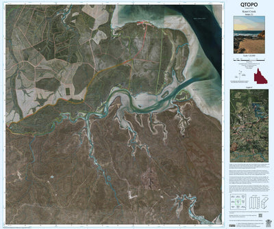 Department of Resources Kauri Creek (9446-21i) digital map