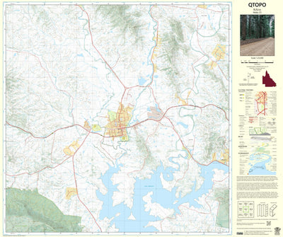 Department of Resources Kilcoy (9444-33) digital map