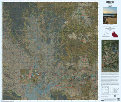 Department of Resources Kilcoy (9444-3i) digital map