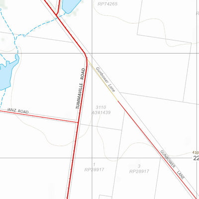 Department of Resources Kincora (9242-34) digital map