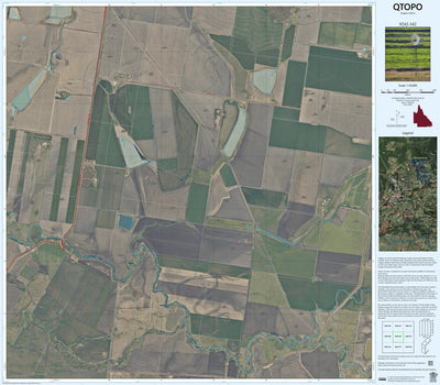 Department of Resources Kincora (9242-342i) digital map