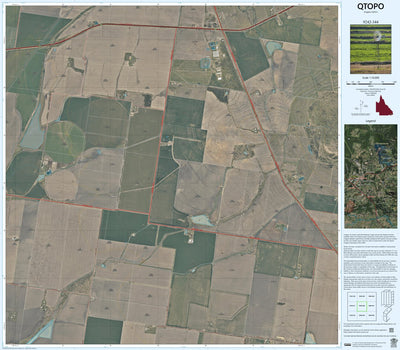 Department of Resources Kincora (9242-344i) digital map