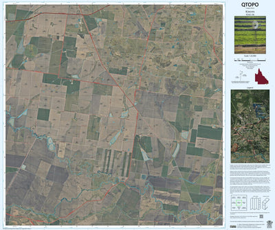 Department of Resources Kincora (9242-34i) digital map