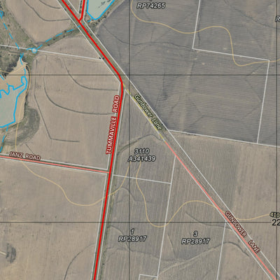 Department of Resources Kincora (9242-34i) digital map