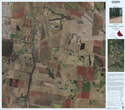 Department of Resources Kingaroy (9244-142i) digital map