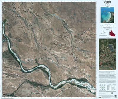 Department of Resources Koolatah (7366-2i) digital map