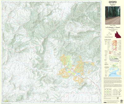 Department of Resources Kooralbyn (9441-14) digital map