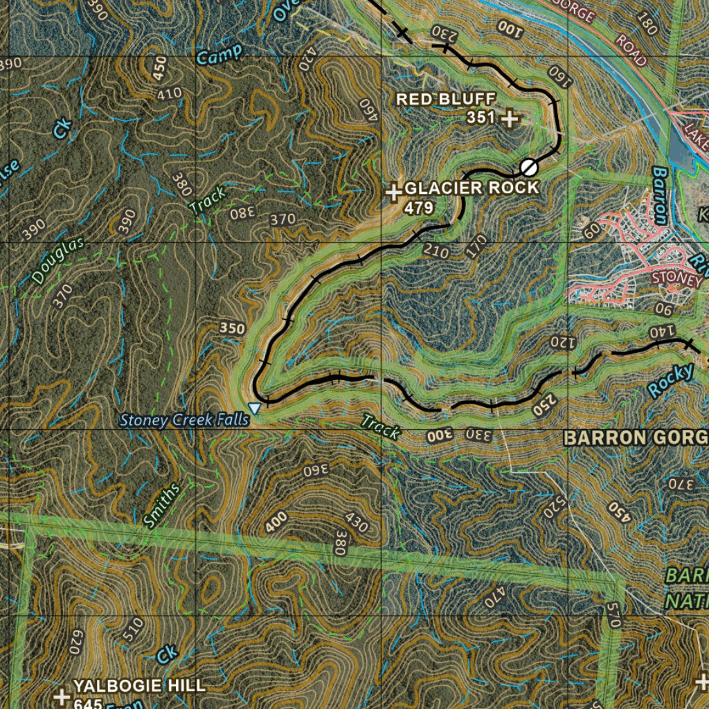 Kuranda (80643i) Map by Department of Resources Avenza Maps