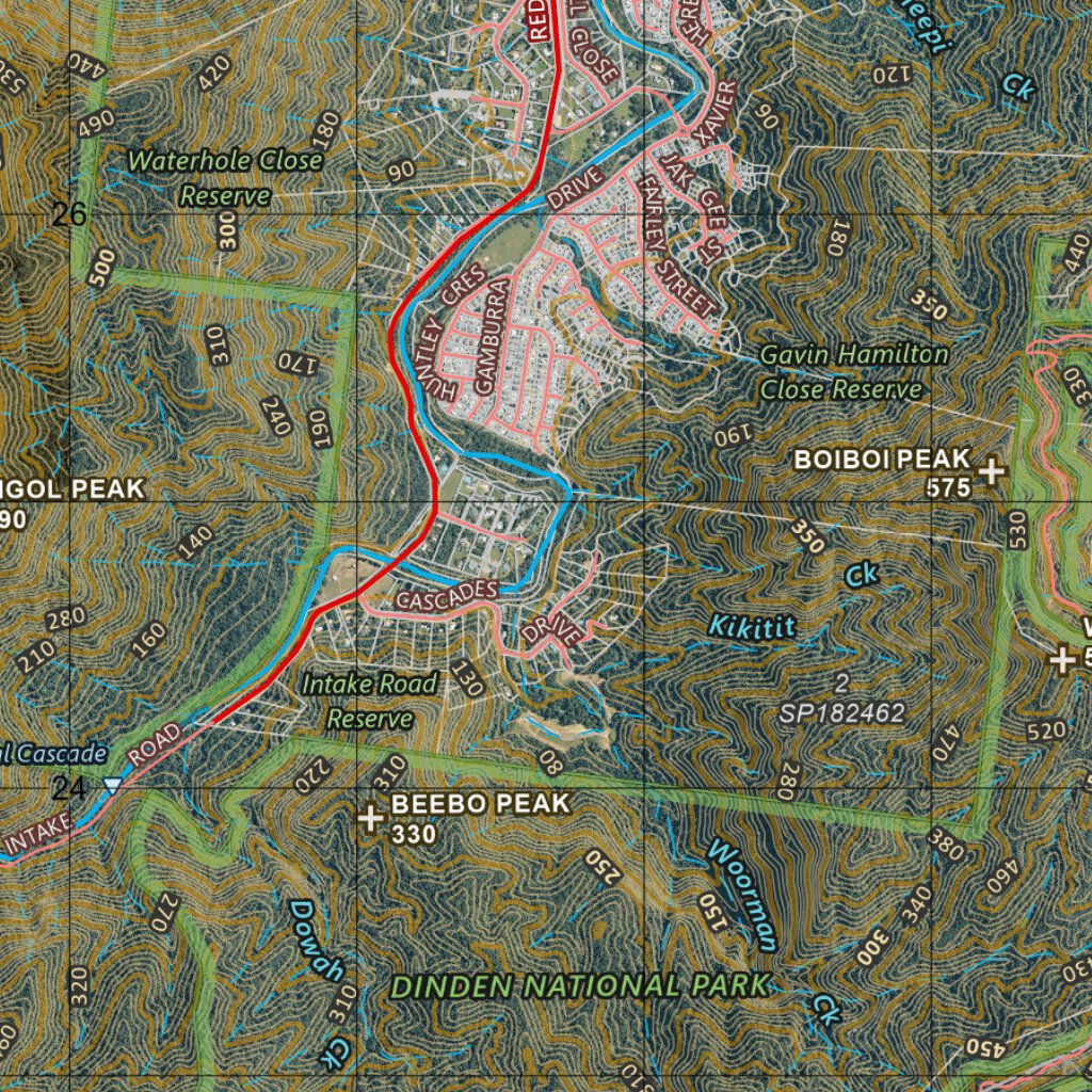 Kuranda (8064-3i) Map by Department of Resources | Avenza Maps