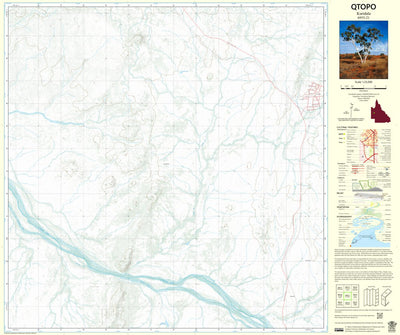 Department of Resources Kuridala (6955-21) digital map