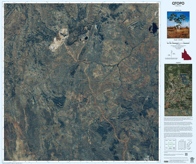 Department of Resources Lady Annie (6758-34i) digital map