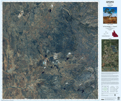 Department of Resources Lady Annie (6758-3i) digital map