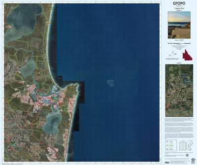 Department of Resources Laguna Bay (9545-3i) digital map