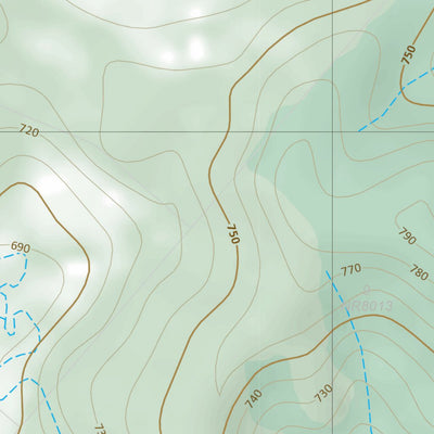 Department of Resources Lake Barrine (8063-314) digital map