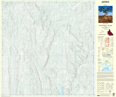 Department of Resources Lake Julius (6857-41) digital map