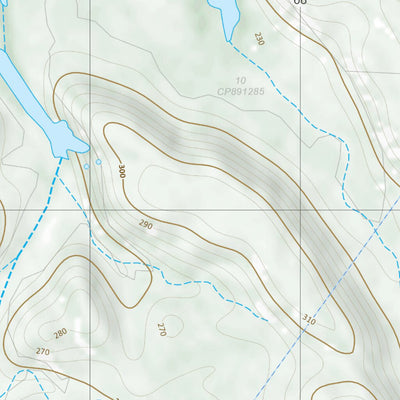 Department of Resources Lake Julius (6857-42) digital map