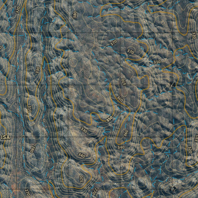 Department of Resources Lake Julius (6857-4i) digital map