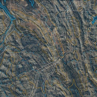 Department of Resources Lake Julius (6857-4i) digital map