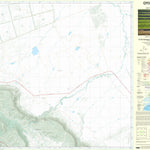 Department of Resources Lake Nuga Nuga (8647-42) digital map