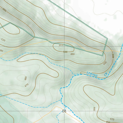 Department of Resources Lake Nuga Nuga (8647-42) digital map