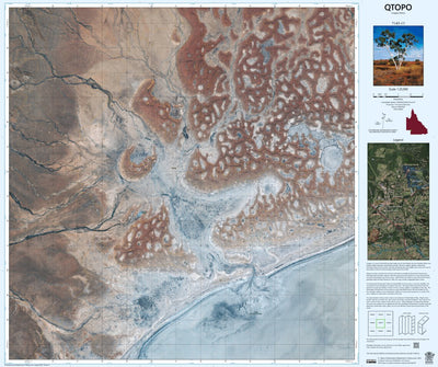 Department of Resources Lake Yamma Yamma (7145-13i) digital map