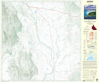 Department of Resources Langdale (8852-33) digital map