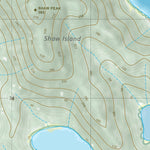 Department of Resources Lindeman Island (8757-33) digital map