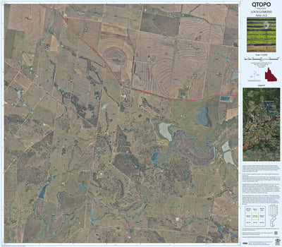 Department of Resources LOCH LOMOND (9341-312i) digital map