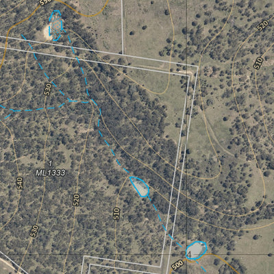 Department of Resources LOCH LOMOND (9341-312i) digital map