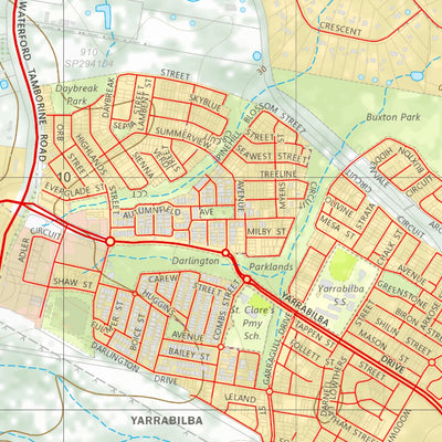 Department of Resources Logan Village (9542-34) digital map