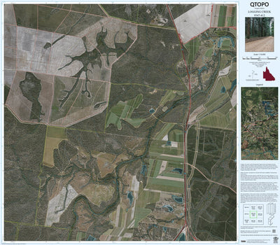 Department of Resources LOGGING CREEK (9347-412i) digital map