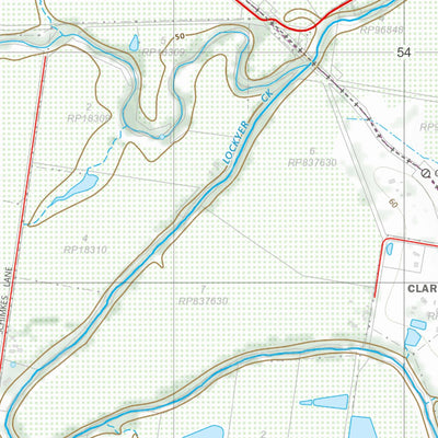 Department of Resources Lowood (9443-33) digital map