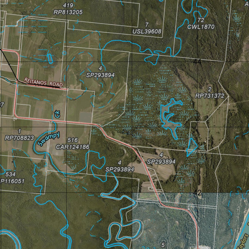 Lucinda (8160-1i) Map by Department of Resources | Avenza Maps