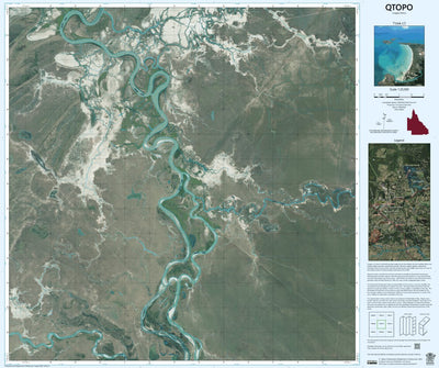 Department of Resources Macaroni (7164-13i) digital map