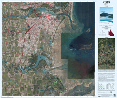 Department of Resources Mackay (8755-42i) digital map