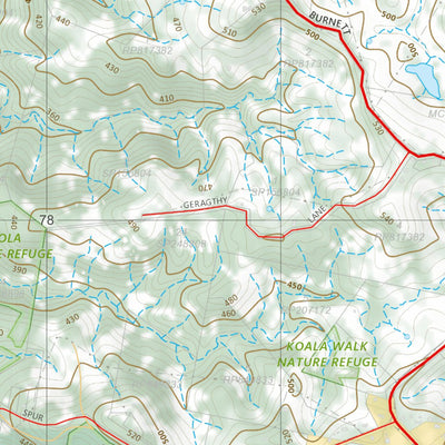 Department of Resources Maleny (9444-24) digital map