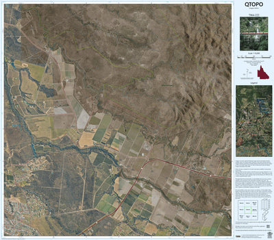 Department of Resources Mareeba (7964-222i) digital map