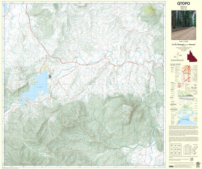 Department of Resources Maroon (9441-42) digital map