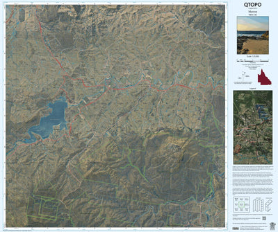 Department of Resources Maroon (9441-42i) digital map