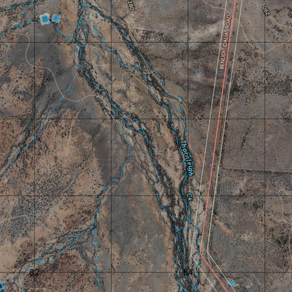 Mekaree (7848-1i) Map by Department of Resources | Avenza Maps